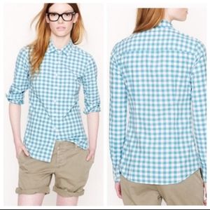 Donated - Gingham J Crew Perfect Shirt